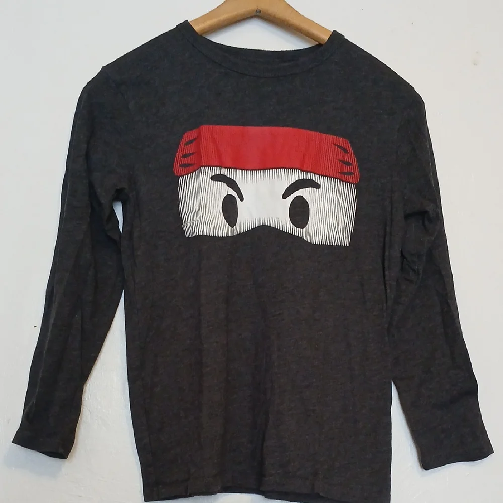 The Children's Place Boys Ninja Long Sleeve Shirt L